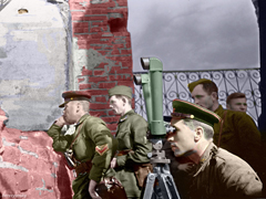 Наблюдательный пункт на храме Рождества Христова, Левый берег