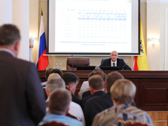 В мэрии состоялось очередное планерное совещание