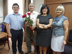 Председатель совета ветеранов Коминтерновского района отпраздновал 70-летний юбилей Председатель совета ветеранов Коминтерновского района отпраздновал 70-летний юбилей