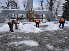 В Железнодорожном районе приводят в порядок воинские захоронения В Железнодорожном районе приводят в порядок воинские захоронения