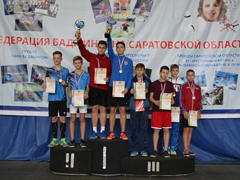 Воспитанники детско-юношеской спортивной школы № 21- призеры лично-командного первенства России по бадминтону