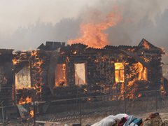 Действия населения при пожаре