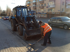 В Центральном районе города Воронеж прошел санитарный день по уборке территории