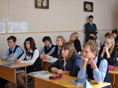 Школьники и Платоновка знакомятся друг с другом