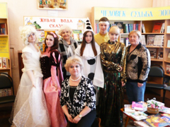 «Ожившие герои» – библиотечный литературный перфоманс