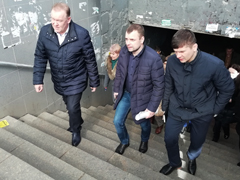 В Коминтерновском районе прошел инспекционный объезд В Коминтерновском районе прошел инспекционный объезд