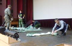 В Железнодорожном районе прошла военно-спортивная игра «Перевал»