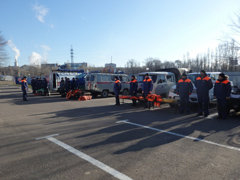 Спасатели показали готовность к обеспечению безопасности людей на водных объектах в осенне-зимний период