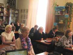 7 ноября 2012 года в читальном зале Центральной городской библиотеки им.А.Платонова состоялась производственная учеба библиографов Централизованной библиотечной системы г.Воронежа