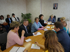 В Коминтерновском районе обсудили мероприятия к 70-летию Победы в Великой Отечественной войне