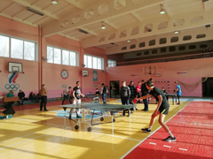 В Железнодорожном районе прошли соревнования по настольному теннису