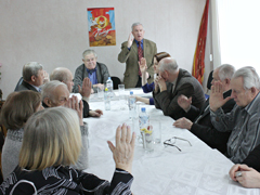 В Ленинском районе выбрали нового председателя Совета ветеранов