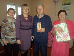 В Коминтерновском районе поздравляют защитников Воронежа