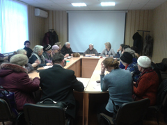 В Железнодорожном районе прошло заседание членов клуба ЖКХ