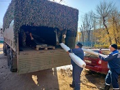 Очередная акция по поддержке участников специальной военной операции состоялась в микрорайоне Придонской Советского района