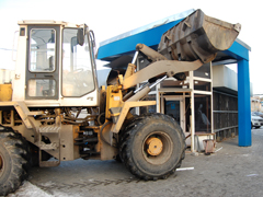 В Железнодорожном районе ликвидируют незаконный павильон на Ленинском проспекте