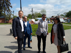 Руководитель управы Центрального района провел выездное совещание с предпринимателями