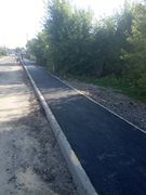 В микрорайоне Краснолесный Железнодорожного района завершено обустройство тротуарной сети В микрорайоне Краснолесный Железнодорожного района завершено обустройство тротуарной сети