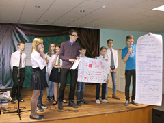 В Ленинском районе прошел конкурс социальных проектов