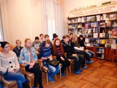 Уроки краеведения проходят в стенах библиотеки-музея им.П.Д.Пономарева 
