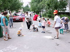 В Ленинском районе отметили День соседей