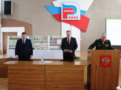 В Советском районе подвели итоги смотра-конкурса на лучшую организацию осуществления воинского учета в 2019 году