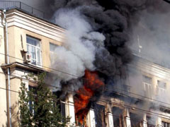 Основное количество пожаров на территории Воронежа происходит в жилом секторе