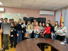 В Клубе молодого избирателя Советского района состоялась деловая игра по избирательному праву «Мой выбор»