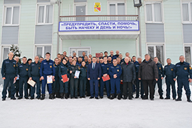 Поисково-спасательному отряду города Воронежа исполнилось 23 года Поисково-спасательному отряду города Воронежа исполнилось 23 года