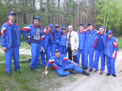 В Железнодорожном районе прошел военизированный квест «Дорогами Победы»