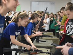 В Коминтерновском районе прошли соревнования «Женская лига»