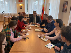 В Левобережном районе состоялась встреча с руководителями Агентства волонтерских проектов ВГТУ