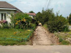 В  районах Воронежа продолжаются работы по благоустройству территорий