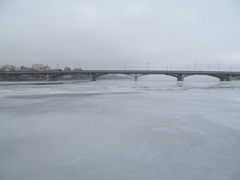 Ледовая обстановка на Воронежском водохранилище на 15.02.2016 г.