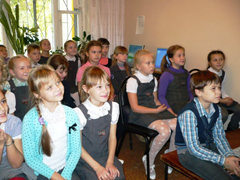 Виртуальное путешествие в Воронежский заповедник провели для учащихся 3-4 классов гимназии №5 сотрудники библиотеки №42 