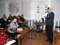 С 1 по 4 февраля в МУ «Управление по делам ГО ЧС г.Воронежа» прошли инструкторско-методические занятия с руководителями образовательных учреждений на тему: «Организация мероприятий в области ГОЧС в образовательных учреждениях