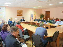 В Коминтерновском районе отметили юбилей гражданской обороны России