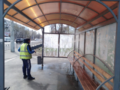 В Левобережном районе ведутся работы по благоустройству территории В Левобережном районе ведутся работы по благоустройству территории