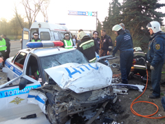 Спасатели ликвидировали последствия ДТП