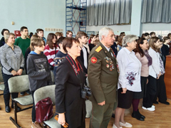 В Коминтерновском районе проходят Уроки мужества