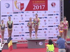 Воспитанницы детско-юношеской спортивной школы № 2 завоевали серебряные медали на первенстве Европы по спортивной акробатике