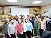 Состоялась встреча поисковиков со студентами