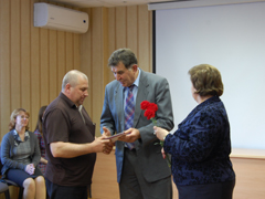 Воинам-интернационалистам Железнодорожного района вручили памятные знаки  Воинам-интернационалистам Железнодорожного района вручили памятные знаки