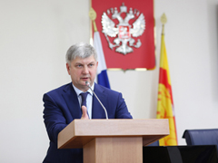 Александр Гусев: «В минувшем году Воронеж сохранил положительную динамику развития»