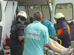 Благодаря спасателям женщина осталась жива