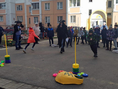 В Советском районе прошёл праздник двора «Дружные соседи»