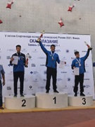 Воронежская спортсменка завоевала серебро Спартакиады России по скалолазанию