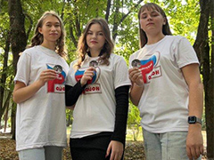 В Советском районе прошла молодежная акция, посвященная Дню города