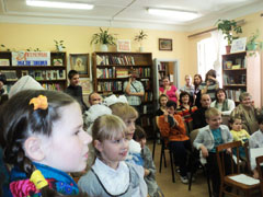 Празднование Пасхи состоялось в библиотеке № 5