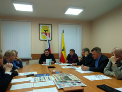 В Воронеже прошло заседание координационного совета по работе с общественными организациями ветеранов боевых действий при администрации города